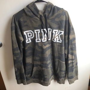 PINK Victoria’s Secret camo hoodie